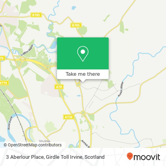 3 Aberlour Place, Girdle Toll Irvine map