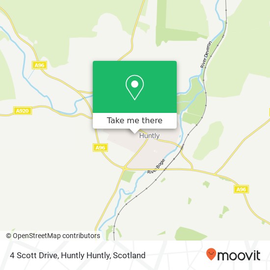 4 Scott Drive, Huntly Huntly map