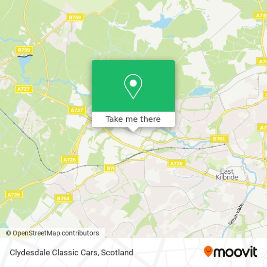 Clydesdale Classic Cars map