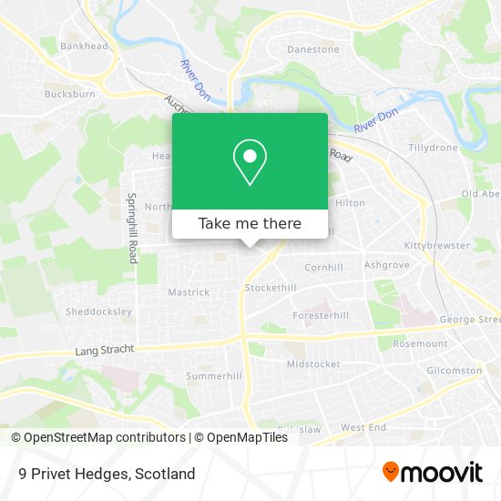 9 Privet Hedges map
