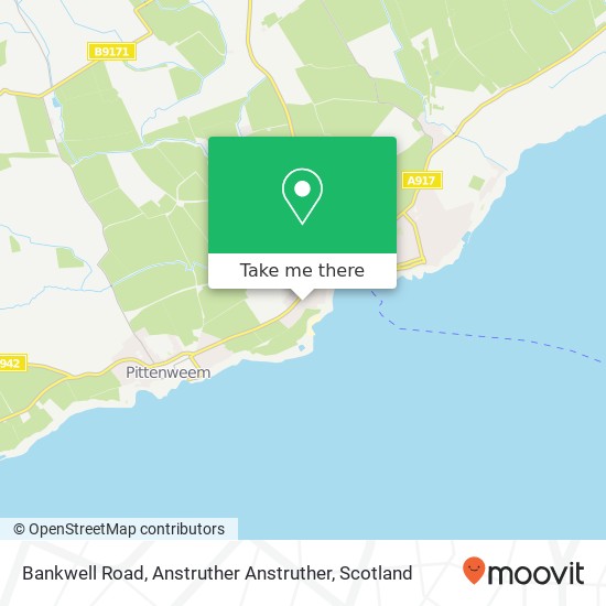 Bankwell Road, Anstruther Anstruther map