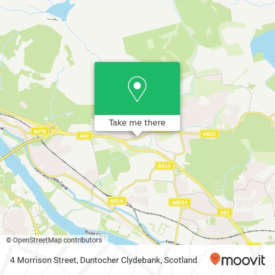 4 Morrison Street, Duntocher Clydebank map