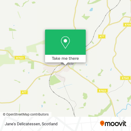 Jane's Delicatessen map