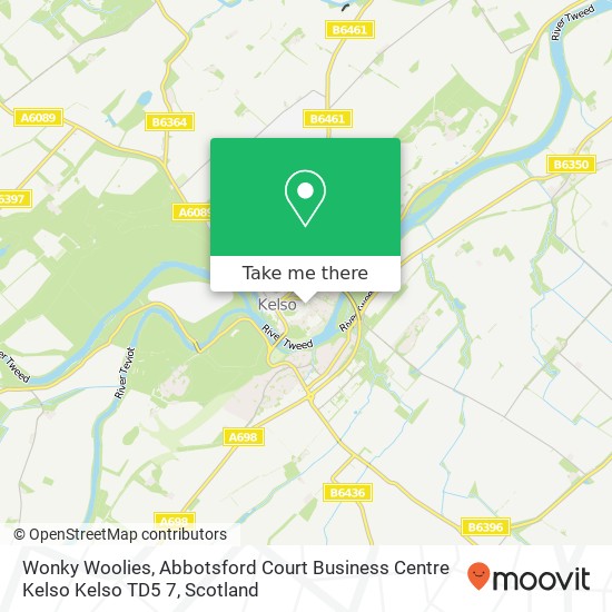 Wonky Woolies, Abbotsford Court Business Centre Kelso Kelso TD5 7 map