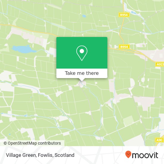 Village Green, Fowlis map
