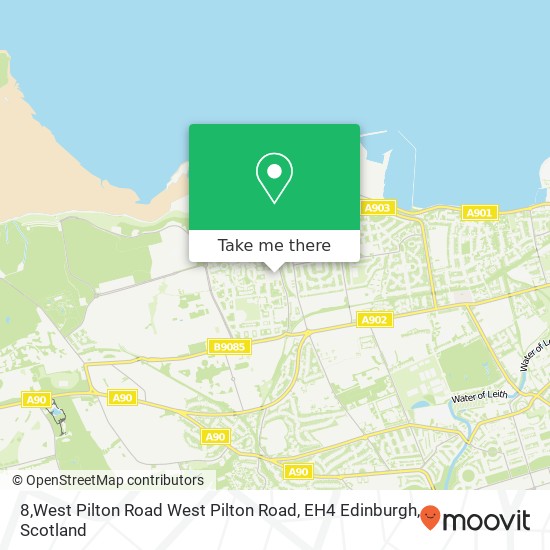 8,West Pilton Road West Pilton Road, EH4 Edinburgh map