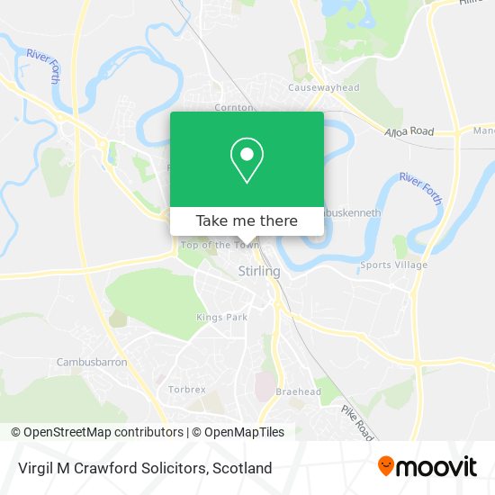 Virgil M Crawford Solicitors map