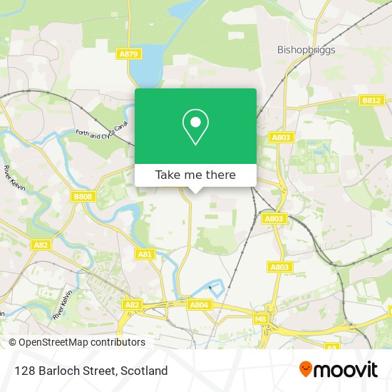 128 Barloch Street map