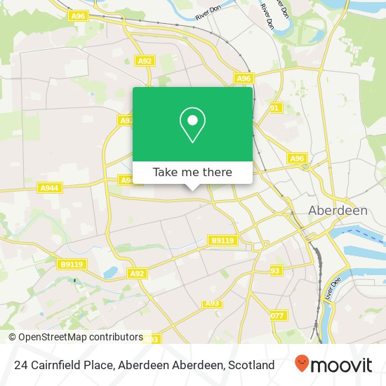 24 Cairnfield Place, Aberdeen Aberdeen map