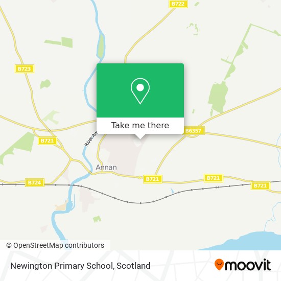 Newington Primary School map