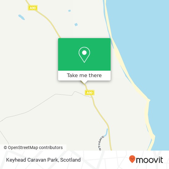 Keyhead Caravan Park map