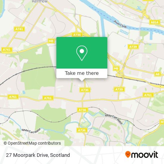 27 Moorpark Drive map