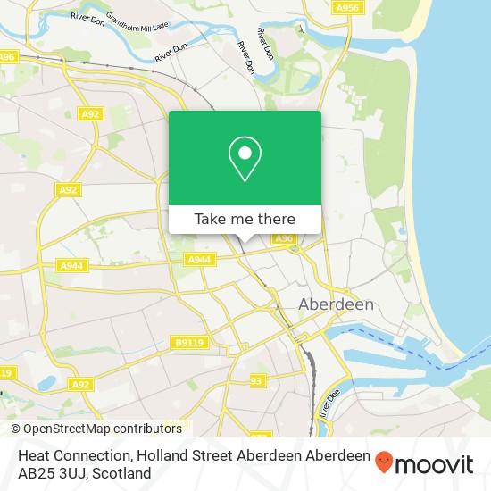 Heat Connection, Holland Street Aberdeen Aberdeen AB25 3UJ map
