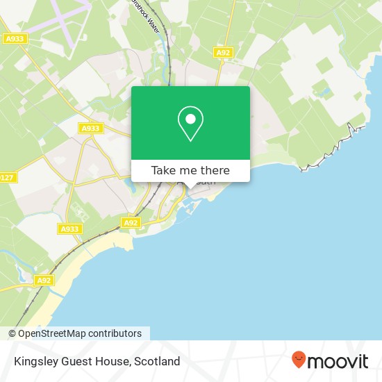 Kingsley Guest House map