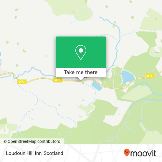 Loudoun Hill Inn map