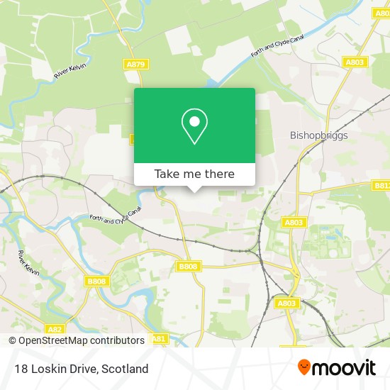 18 Loskin Drive map