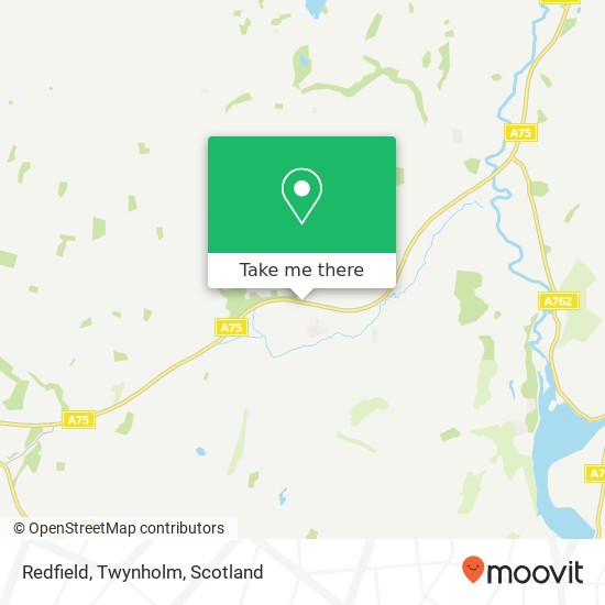 Redfield, Twynholm map