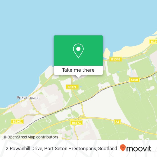 2 Rowanhill Drive, Port Seton Prestonpans map