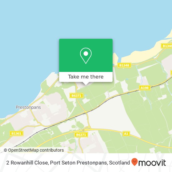 2 Rowanhill Close, Port Seton Prestonpans map