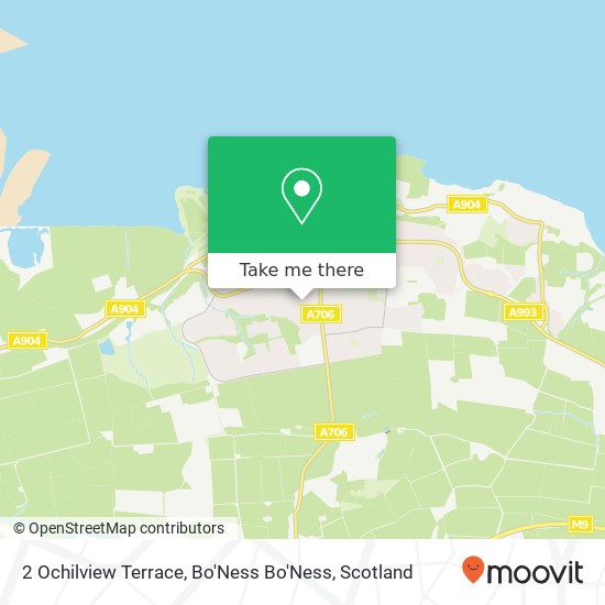 2 Ochilview Terrace, Bo'Ness Bo'Ness map