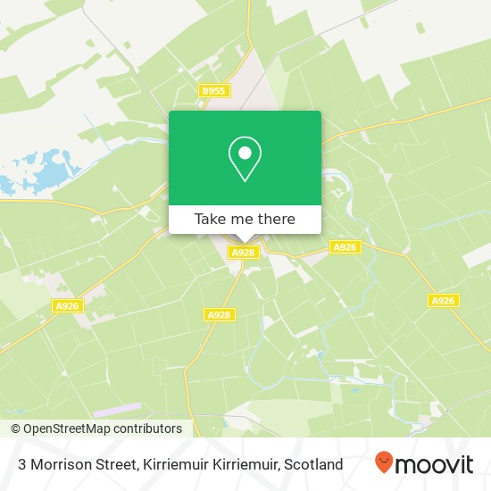 3 Morrison Street, Kirriemuir Kirriemuir map