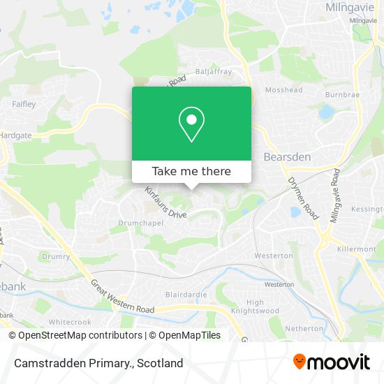 Camstradden Primary. map