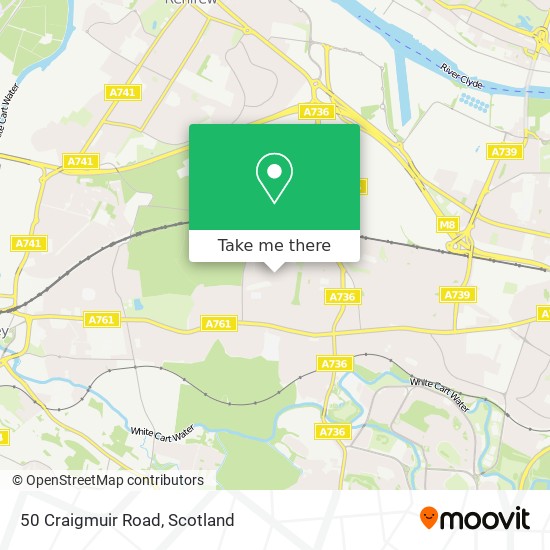 50 Craigmuir Road map