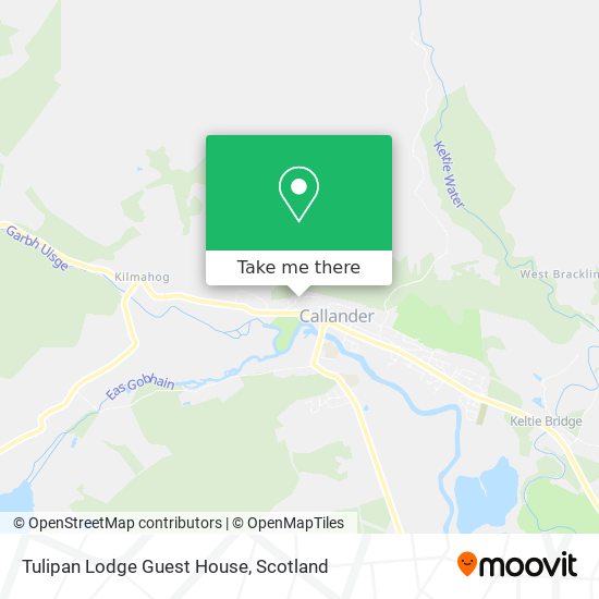 Tulipan Lodge Guest House map