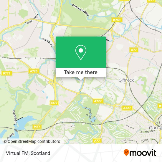 Virtual FM map