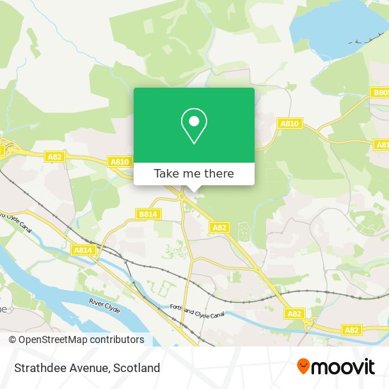 Strathdee Avenue map