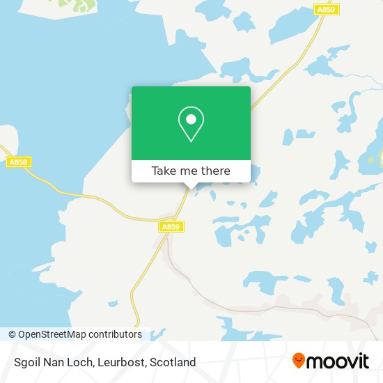 Sgoil Nan Loch, Leurbost map