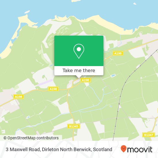 3 Maxwell Road, Dirleton North Berwick map