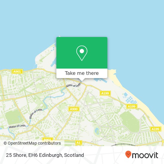 25 Shore, EH6 Edinburgh map