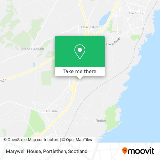 Marywell House, Portlethen map