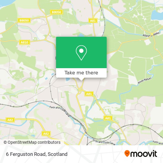 6 Ferguston Road map