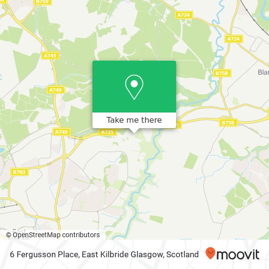 6 Fergusson Place, East Kilbride Glasgow map