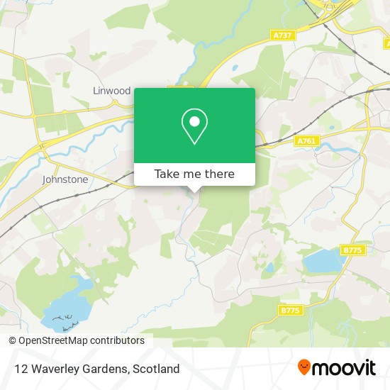 12 Waverley Gardens map