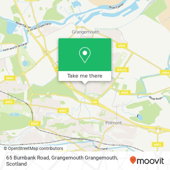 65 Burnbank Road, Grangemouth Grangemouth map