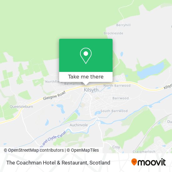 The Coachman Hotel & Restaurant map