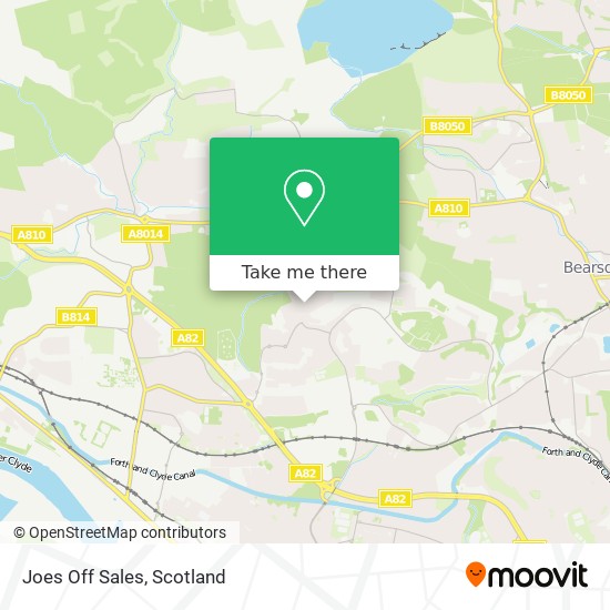 Joes Off Sales map