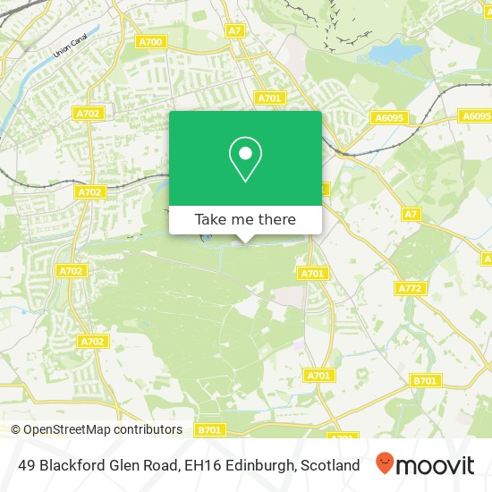 49 Blackford Glen Road, EH16 Edinburgh map