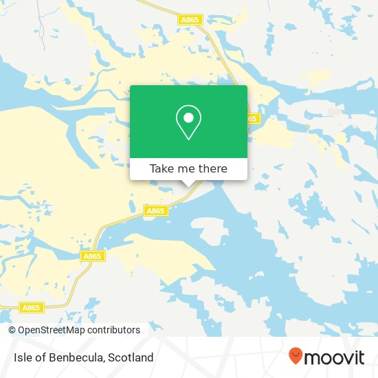 Isle of Benbecula map