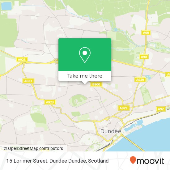 15 Lorimer Street, Dundee Dundee map