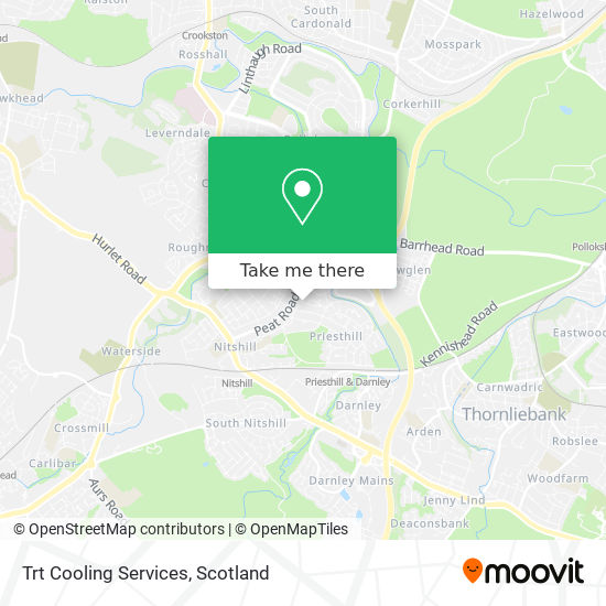 Trt Cooling Services map