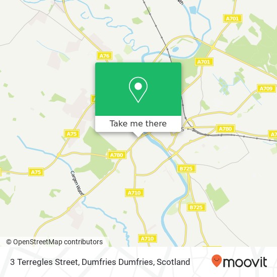 3 Terregles Street, Dumfries Dumfries map