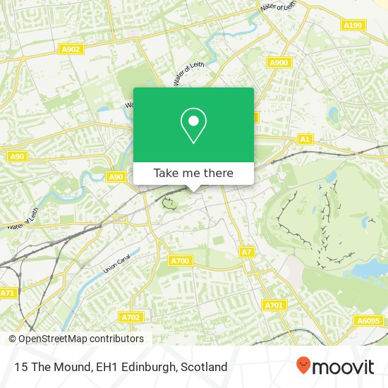 15 The Mound, EH1 Edinburgh map