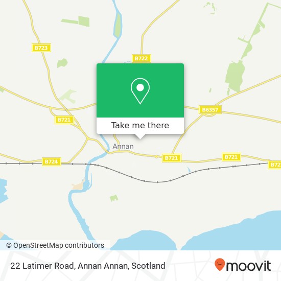 22 Latimer Road, Annan Annan map