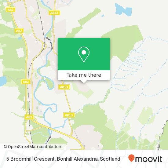 5 Broomhill Crescent, Bonhill Alexandria map