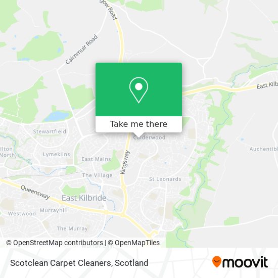 Scotclean Carpet Cleaners map