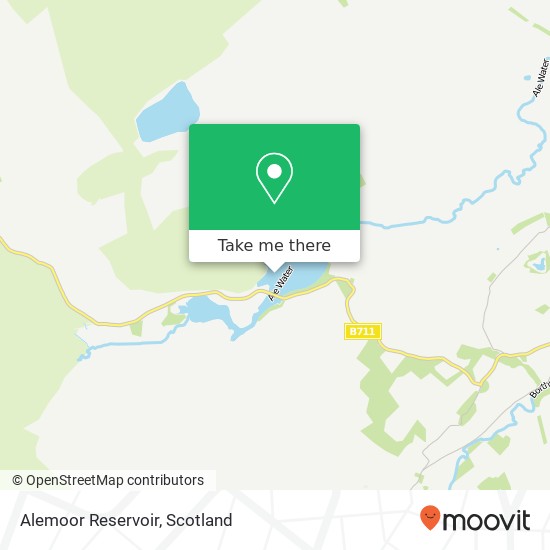 Alemoor Reservoir map